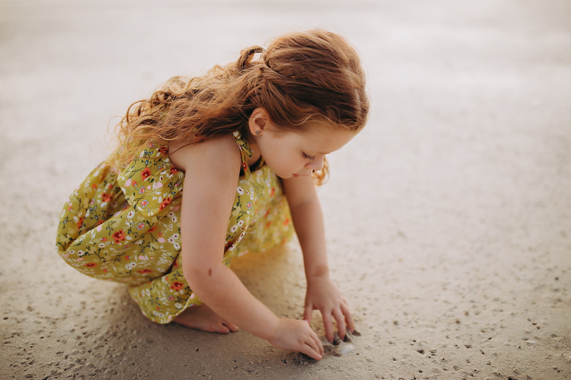 yellow-floral-little-girls-toddler-dress-red-curly-hair-beach-lifestyle-guam-photographer