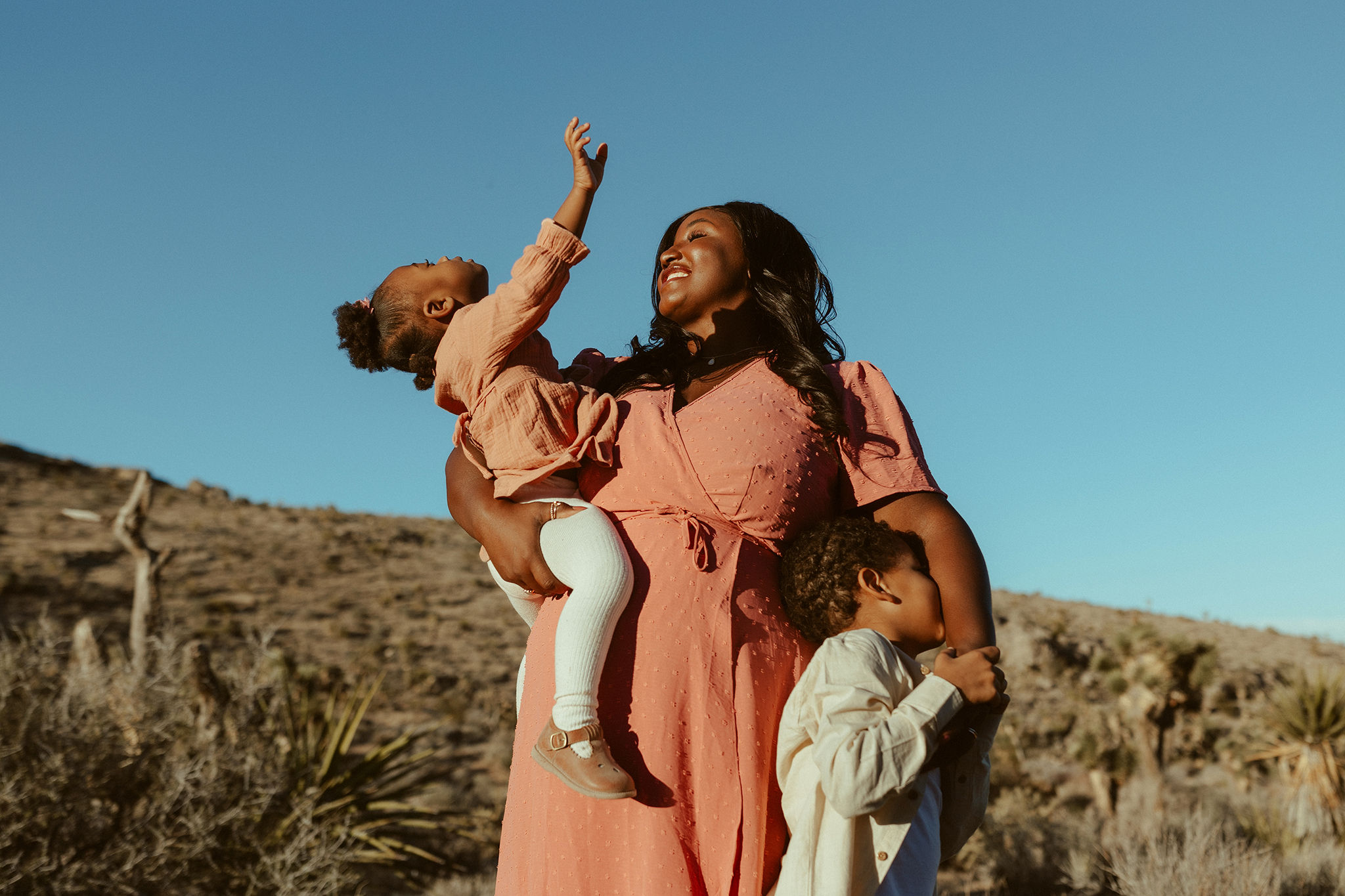 Vegas Desert Motherhood Session